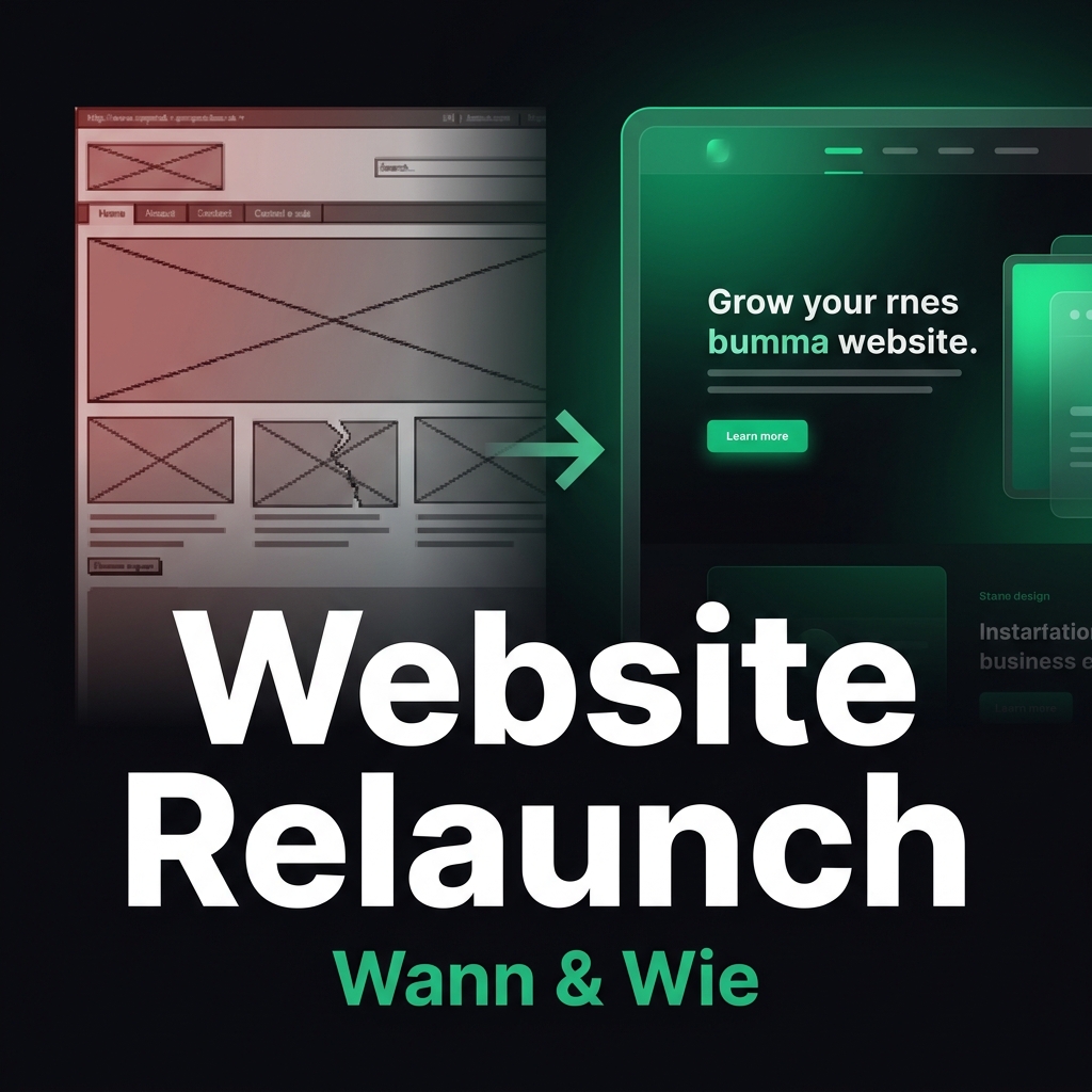 Website Relaunch: Wann du deine Website modernisieren solltest (und wie)