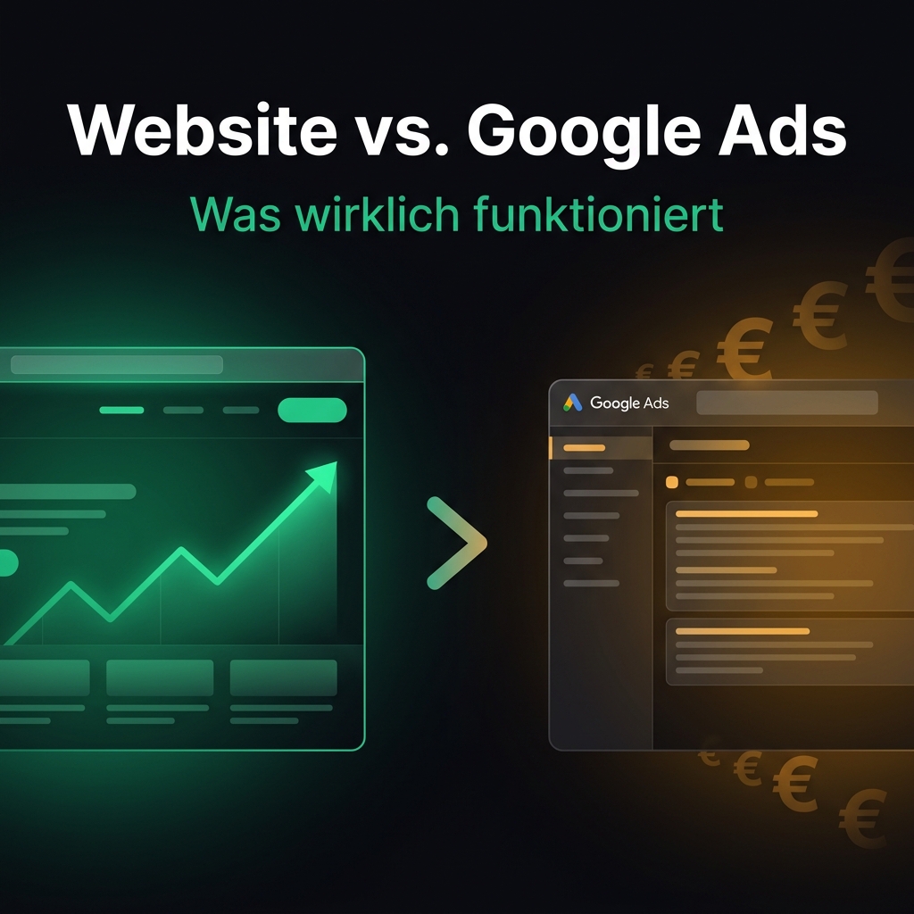Warum eine gute Website mehr bringt als Google Ads